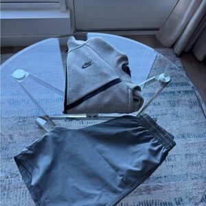 Nike Light Gray Tracksuit Set